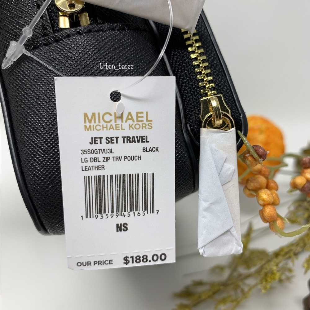 Michael Kors JST Large Double Zip travel pouch - Picture 4 of 7